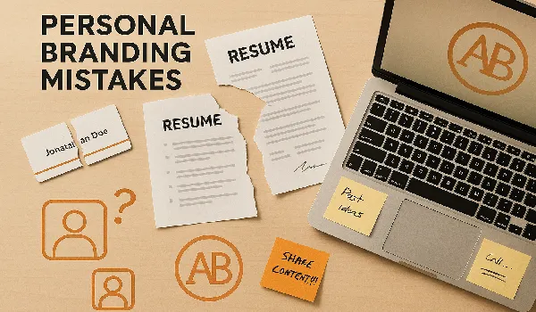 اشتباهات برندسازی شخصی